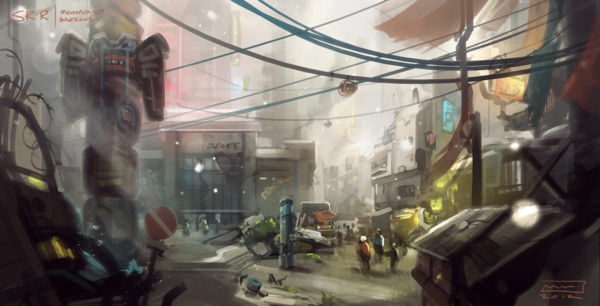 Shadowrun: Hong Kong Concept Art