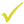 ✓