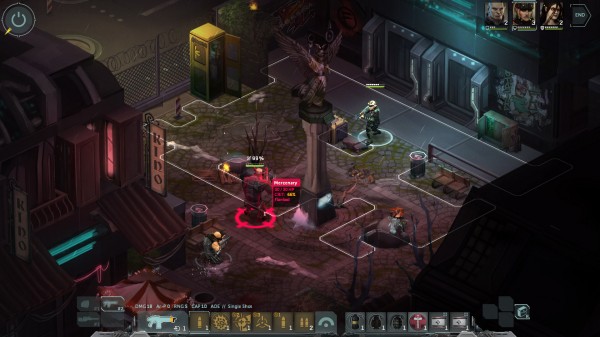 The new Director’s Cut UI in action. Those pips above the health bars? That’s the new armor system. Stay tuned to hear more about that.